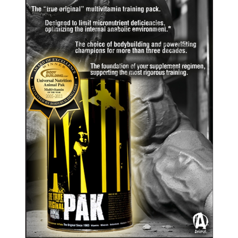 Buy Animal Pak 44 Packs