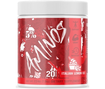 5% NUTRITION Code Red Series Aminos 20serv/224g