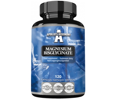 APOLLO´S HEGEMONY Magnesium Bisglycinate 120 caps.