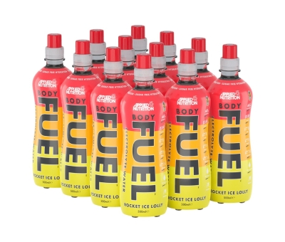 Body Fuel Electrolyte Water 12 X 500ml Rocket Ice Lolly BB 01.2025