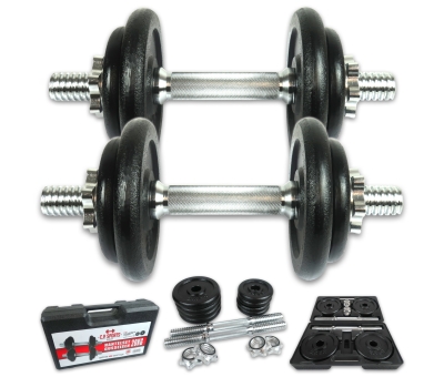 CP SPORTS Premium Dumbbell set 2x10kg(G75-1) 2x