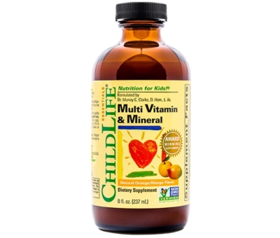 CHILDLIFE Multi Vitamin & Mineral 237ml Natural Orange/Mango