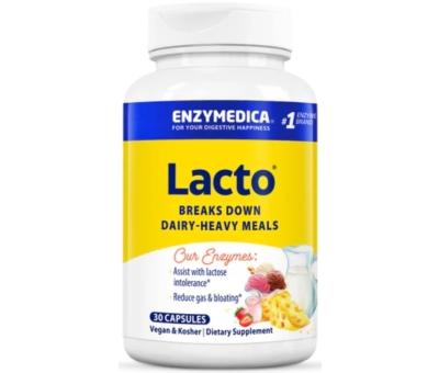 Enzymedica Lacto 30caps (Seedeensüümid laktoositalumatuse korral)