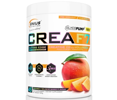 GENIUS NUTRITION CreaF7 405g/45serv.