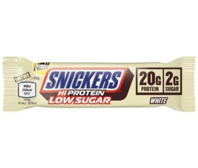 SNICKERS High Protein Low Sugar 57g White Chocolate