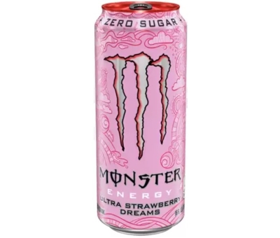 MONSTER Ultra Zero Sugar Drink 500ml Strawberry Dreams