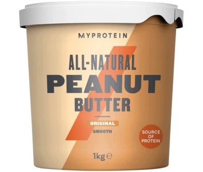 MYPROTEIN All-Natural Peanut Butter 1kg - nr1