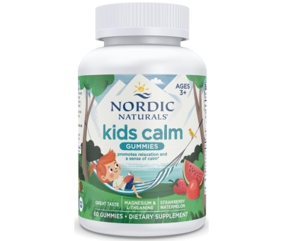 NORDIC NATURALS Kids Calm 60 gummies Strawberry Watermelon