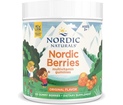 NORDIC NATURALS Nordic Berries Multivitamin 120gummies Original (Ages 2+)