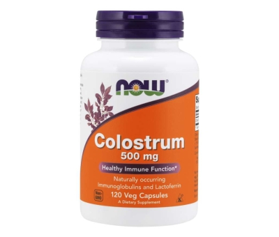 NOW FOODS Colostrum 500mg - 120 vcaps