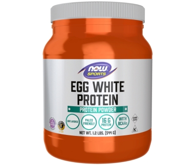 NOW FOODS Egg White Protein 544g