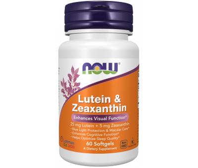 NOW FOODS Lutein & Zeaxanthin - 60 softgels