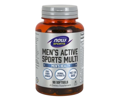 NOW FOODS Men's Active Sports Multi 90 softgels