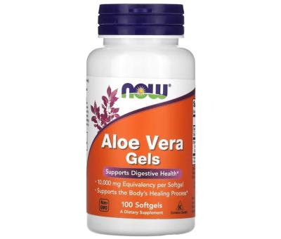 NOW FOODS Aloe Vera Gels - 100 softgels