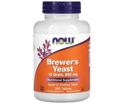 NOW FOODS Brewer´s Yeast - 200 tablets