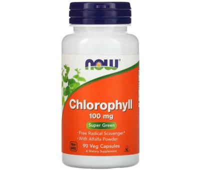 NOW FOODS Chlorophyll 100mg - 90vcaps