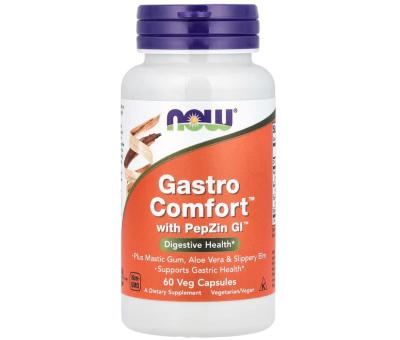 NOW FOODS Gastro Comfort with PepZin GI - 60 vcaps