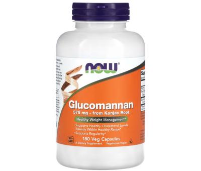 NOW FOODS Glucomannan from Konjac Root 575mg - 180 caps