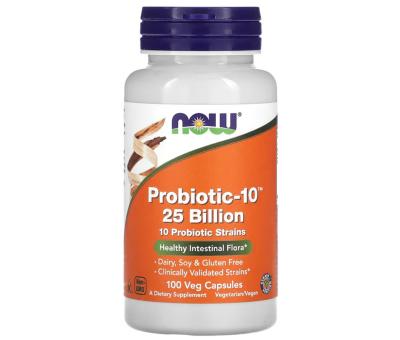 NOW FOODS Probiotic-10, 25 Billion - 100vcaps