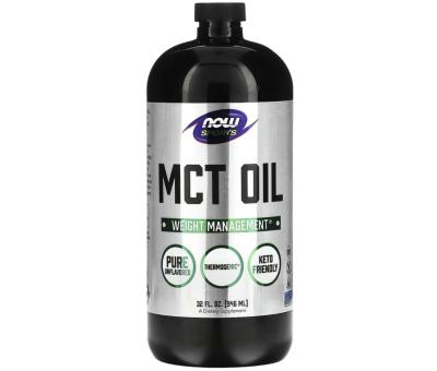 NOW FOODS MCT Oil Pure Liquid - 946 ml.