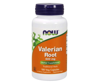 NOW FOODS Valerian Root 500mg - 100 vcaps