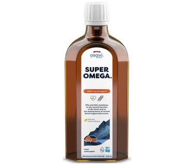 OSAVI Super Omega 2900mg Omega 3 - 250 ml Lemon