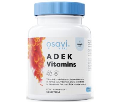 OSAVI ADEK Vitamins - 60 softgels