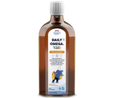 OSAVI Daily Omega Kids 800mg Omega 3 (Natural Lemon) - 250 ml