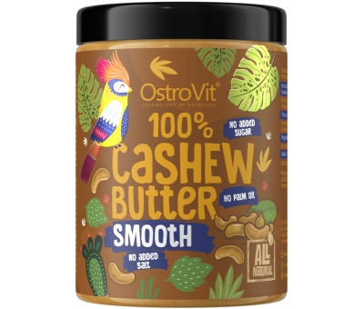 OstroVit 100% Cashew Butter 1000g Smooth