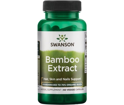 SWANSON Bamboo Extract 60 vcaps