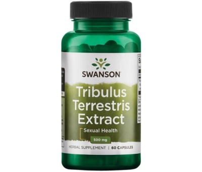 SWANSON Tribulus Terrestris Extract 500mg, 60caps