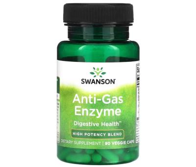 SWANSON Anti-Gas Enzyme - 90 vcaps