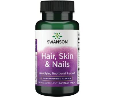 SWANSON Hair, Skin& Nails 60 tablets