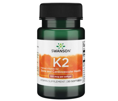 SWANSON Vitamin K2 100mcg - 30 softgels