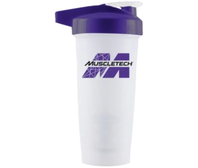 MUSCLETECH Shaker 800 ml White/Purple