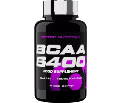 SCITEC Bcaa 6400 125tab