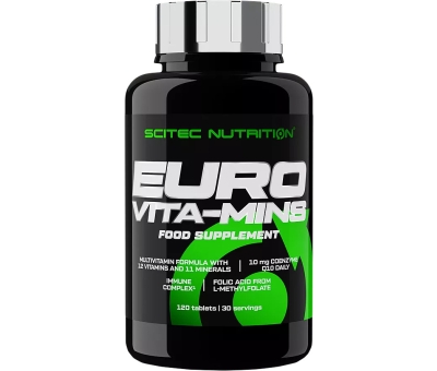 SCITEC Euro Vita-Mins 120tab