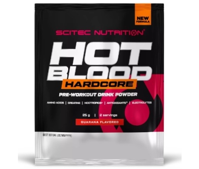 SCITEC Hot Blood Hardcore 25g (2 servings) SAMPLE