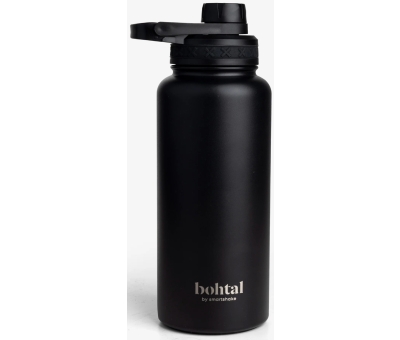 SMARTSHAKE Bohtal Insulated Sports Bottle - 960 ml Black