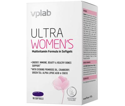 VPLAB Ultra Women´s Multivitamin Formula 90 softgels